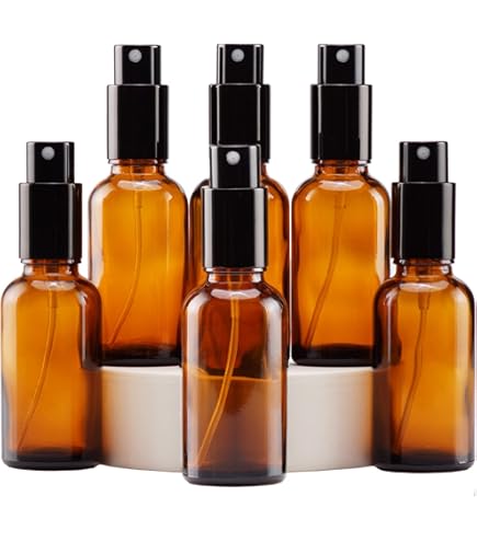 LDXDRU 30 Stück Braunglas Tropffläschchen 30ml - Pipettenflaschen Für ätherische Öle & Aromatherapie