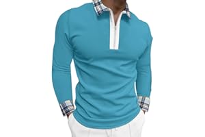 LAOSU Polo Slim Fit Homme RéTro Basique Manches Longues Respirante Polo Homme Manches Longues Grise Mode Polo Homme Marque De Luxe Polo Bleu Marine