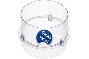 VIOKS Vorwerk Thermomix measuring cup for the TM6 TM5 TM 31 TM 21 TM 3300 food processor spare parts 100ml spare parts accessories