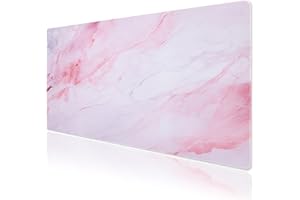 DOBAOJIA Tapis de Souris Gaming XXL 800 x 400mm, Sous Main de Bureau, Tapis de Clavier et Souris, Tapis d’Ordinateur Bureau, surface anti-débordement et base antidérapante