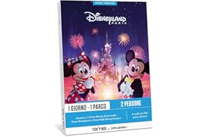Tick&Box, Cofanetto Regalo, Disneyland 1 Giorno 1 Parco, 2 Persone, Parco Disneyland o Parco Walt Disney Studio, Idee Regalo per Una Coppia
