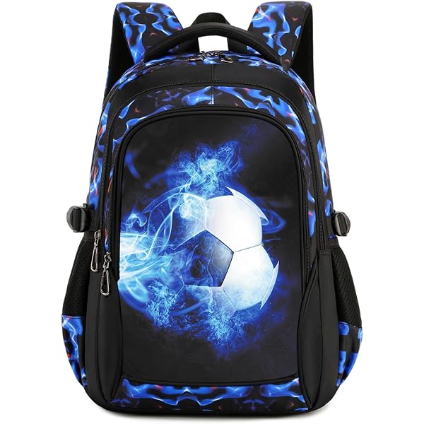 WCEECE Cartable Garçon Primaire Camouflage - Ensemble 3 En 1 Sac à Dos + Sac Déjeuner + Trousse, Multicolore