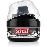Smartizi Klasik Siyah Ayakkabı Boyası ve Cilası (175 ml) - Kendinden S&uuml;ngerli &Ccedil;izik Giderici Anında Parlatıcı Bakım