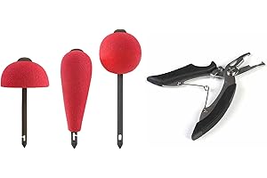 blntackle76 Jenzi Pop Up Kit Red 3-6 Pieces Buoyancy Body Dead Bait Pike Bait + Fishing Scissors or Free Petri Sticker