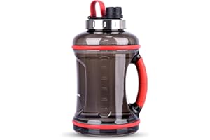 FORWEWAY Large Sports Water Bottle 3.2L BPA-free Leak-proof Extra-strong Reusable Durable Gym jug with Capacity Marker for Outdoor Fitness Cycling,Hiking,Camping