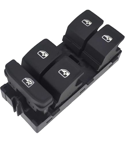 Commutateur Lève-vitre Passager Pour VW Tiguan L II 2016-2022 – Chrome, Référence 5NA867255