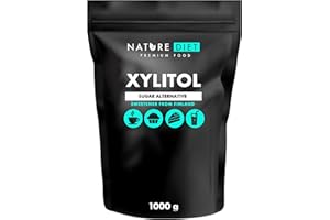 Nature Diet - Zucchero Xilitolo 1kg | Xilitolo dalla Finlandia 1000g | 100% zucchero di betulla