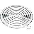Metaltex Frangifiamma, Fibra, Ceramica, 19 cm, Acciaio Cromato, antiaderente