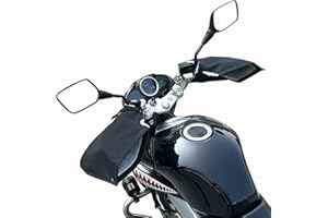 XINCHI Manillar, guantes de invierno, manillar de motocicleta, guantes resistentes al viento, guantes universales para manillar, calentadores de manos, para moto, bicicleta, scooter, ciclista