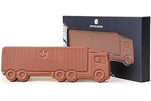 CHOCOLISSIMO Camioncino di cioccolato al latte - tavoletta di cioccolato a forma di camioncino | regalo | uomo | uomini | padre | padri | ragazzo | ragazzi | festa del papà | compleanno | San Valentino
