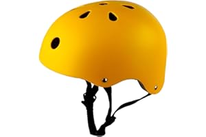 Washranp Skateboard Helmet for Kids Youth & Adults Adjustable Skateboard Helmet Impacts Resistance Ventilation Helmet for Cycling Skateboarding Roller Skating