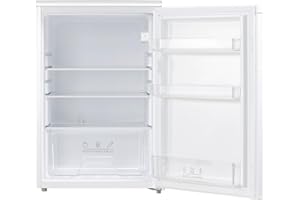 Comfee RCD133WH3(E) Kühlschrank, 131L Kühlschrank ohne Gefrierfach, Inverter-Kompressor, Obst-und Gemüsefach, 84.5cm Hx55.3cm B, 72 kWh pro Jahr, Einstellbare Temperaturregelung, verstellbare Füße