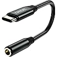 Kanget [Apple MFi Certified] USB C to 3.5mm Headphone Jack, Hi-Res DAC Type C to Audio Adapter Cable Compatible with Pixel 2/2XL/3/3XL, OnePIus 7/8/9 Pro, Samsung S21/S20(Black)