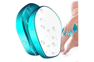 Depiladora Cristal, Hoelg Borrador de Pelo de Cristal, Herramienta de depilación de Belleza Corporal Reutilizable, depiladora Segura sin Dolor para Hombres y Mujeres