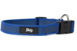 JULIUS-K9 Collar Color & Gray, 20 mm (27-42 cm), Azul-Gris