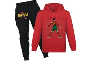 FORLCOOL NO 7 Football Kit Tracksuits Training Casual 2-Piece Boys Outfits 3-13 Years