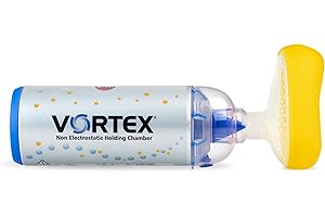 ‎PARI PARI VORTEX Inhalierhilfe mit Kindermaske zur Inhalation in Kombination mit Medikamentensprays – Für Kinder ab 4 Jahren