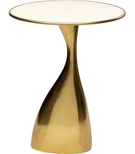 Tavolino Orientale Ilias Casa Moro – Legno Con Intarsi In Ottone, Diametro 46 Cm, Altezza 46 Cm – Stile Marocchino Vintage - 3