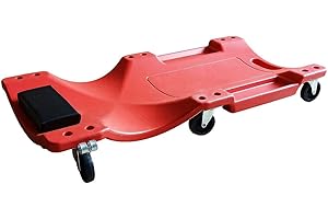 OMAC Chariot de Visite mécanicien Auto Appui-tête Range-Outils Planche à roulettes