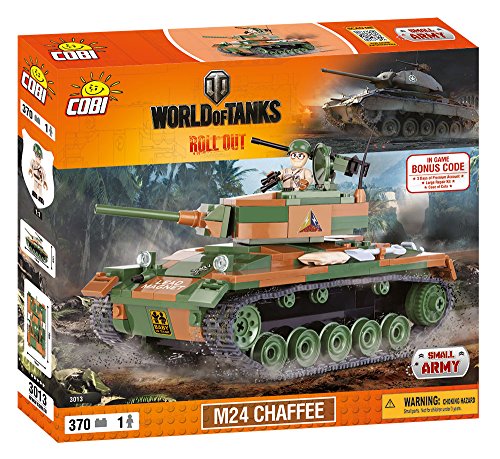 Preisvergleich Produktbild COBI 3013 - M24 Chaffee Konstruktionsspiel, braun