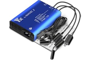 Taoke Caricabatteria rapido Multiplo 5 in 1 Caricabatterie rapido Intelligente Compatibile con DJI Mavic 2