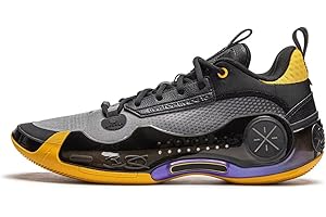 LI-NING Way of Wade Chaussures de basket-ball pour homme avec doublure antidérapante et absorption des chocs