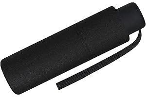 Pierre Cardin - Parapluie Slimline Noir Mini Télescopique pour Homme