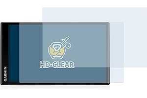 BROTECT Protector Pantalla para Garmin Camper 780 Protector Transparente (2 Unidades) Anti-Huellas