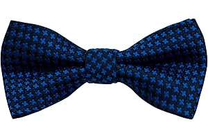 Alizeal Boys Pre-tied Bow Tie Polka Dot Stripe Novelty Pattern Birthday Party School Kids Bow Tie