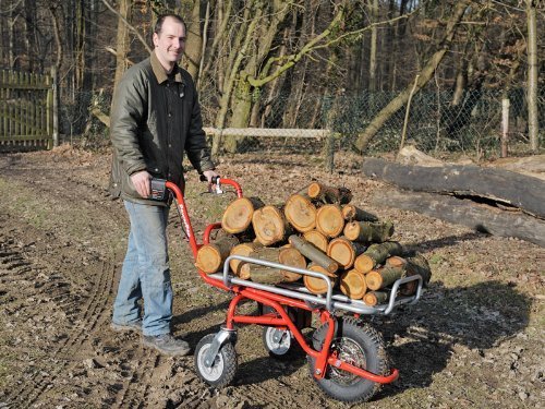 NEU SERIENMÄßIG: Mit Rückwärtsgang inkl. Ladestandanzeige — AKTIONSPREIS BIS ZUM 01.07.17 – POWERPAC ED120 – AKKUSCHUBKARRE ELEKTROSCHUBKARRE SCHUBKARRE DUMPER MOTORSCHUBKARRE - 7