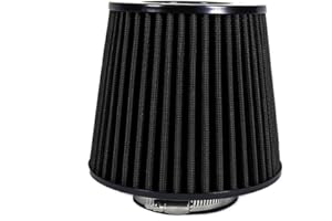 Kyostar Universal Schwarz 3 Zoll 76mm Lufteinlass Kegel Filter Ersatz Qualität Trockener Luftfilter
