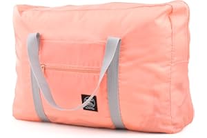 NANAOUS Sac de Voyage en Toile pour Week-End - Sac fourre-Tout de Plage léger et imperméable - Pliable - Sac de Transport en bandoulière