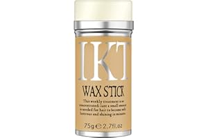 VOLLUCK Hair Wax Stick, Natural Long-lasting Wax Stick Hair for Women Men, Edge Control Hair Stick for Flyaways, Slick Back Hair Products 2.7 Oz