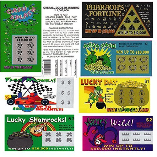 Fake Lottery Tickets by Loftus International