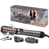 Remington Keratin Protect Rotary Air Brush, AS8811 | Volume and styling, 2 round brushes, root lifter, ceramic coating with a