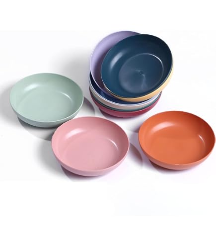 Pamboo Dishes Bambus Teller Mehrweg 4-er Set | 25 cm Durchmesser |  nachhaltiges Bambus Geschirr | Bamboo Teller Set : Amazon.de: Kche,  Haushalt & Wohnen