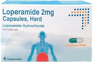 ASREV HEALTHCARE 48 Diarrhoea Relief 2mg Capsules Loperamide Hydrochloride Tablets (8x6) - Brands May Vary