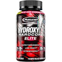 Muscletech Performance Series Hydroxycut Hardcore Elite (250mg Caffeine Anhydrous, 200mg Green Coffee, 100mg L-Theanine…