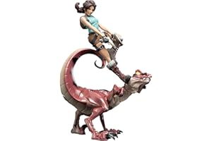 ‎WETA WORKSHOP Weta Workshop Tomb Raider Figurka Mini Epics Lara Croft & Raptor 24 cm