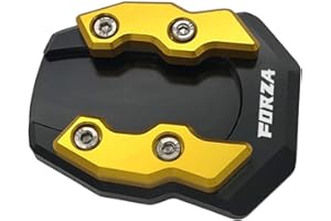 LongGreat Motorcycle Side Stand Enlarge Foot Pad Anti-Slip Kickstand Extension Plate Pad For Honda Forza 300 125 250 2017-2020