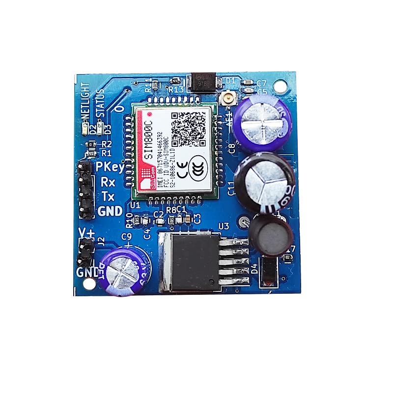 Comprehensive Review of GSM GPRS SIM800C Modem with Power Supply