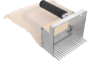 OSALADI Blåbärsplockare med metallkam, ergonomiskt handtag, bärskopa