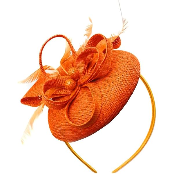 Fermaglio per capelli da donna, stile retrò, con fiocco e piume, per matrimonio e occasioni in chiesa, Beige1., Etichettalia unica