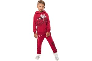 TERRANOVA Bambino Pantaloni Tuta Stampe Gotiche. vestibilità Regular. Variante Grigio Topo