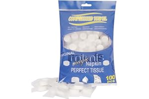 FYY 100 toallas comprimidas, mini tabletas, toalla desechable portátil de algodón para viajes, camping, senderismo, salón de belleza, toallitas de mano para el hogar y otras actividades al aire libre