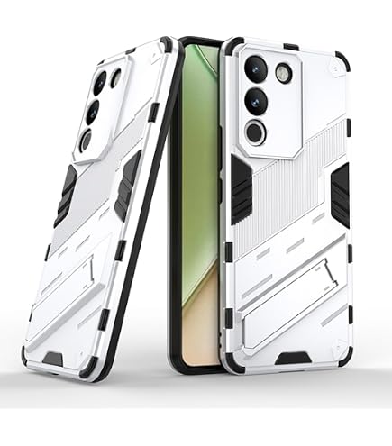 EASSGU Hülle Für Vivo V40 SE 5G (6.67 Zoll) | Glas-Rückseite Mit Farbverlauf, Stoßfest & Kratzsicher