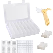 Boîte De Rangement De Fil à Broder, 1 Rangement De Fil Pour Enrouleur De Fil, 120 Bobines De Fil