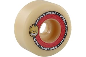 Spitfire Formula Four Tablets 101DU Wheels Natural/Red 52mm