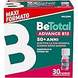 Betotal Advance B12 Integratore Alimentare con Vitamina B12, Niacina e Zinco, Supporto per l'Energia Fisica e Mentale, Adulti