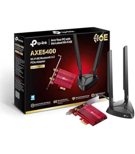 ルーター・ネットワーク機器 TP-Link Wi-Fi 6E BT5.3 Archer TXE75E 7月13日発売】最新規格Wi-Fi 6E Bluetooth 5.3 PCIe子機「Archer